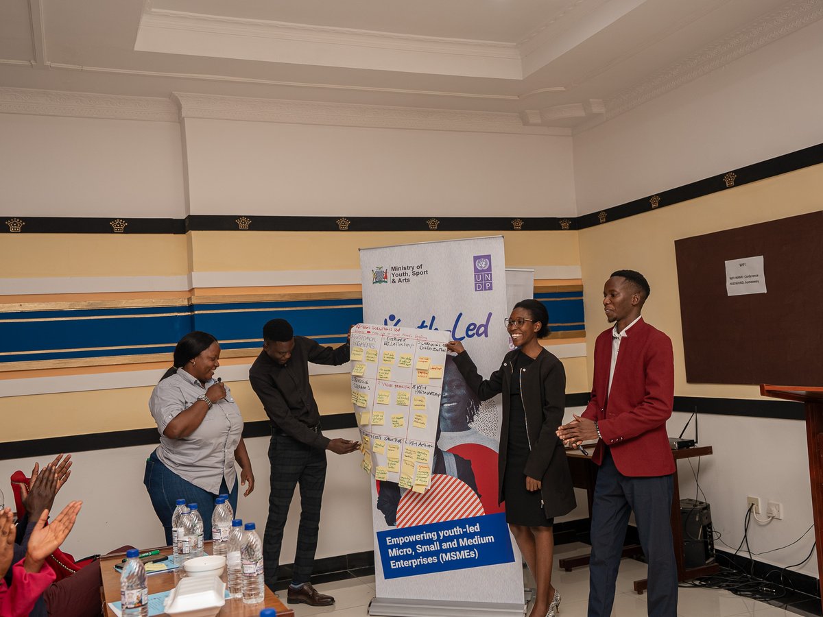 Day 1 of the Youth-led #MSMEs Empowerment Programme was a vibe!💫 Highlights?

💡Youth-led innovations will drive economic growth
📈Investments in #YouthUpskilling = Investments in #SustainableDevelopment

Proud to support 🇿🇲’s next gen of changemakers with @theMYSA_23! 🚀