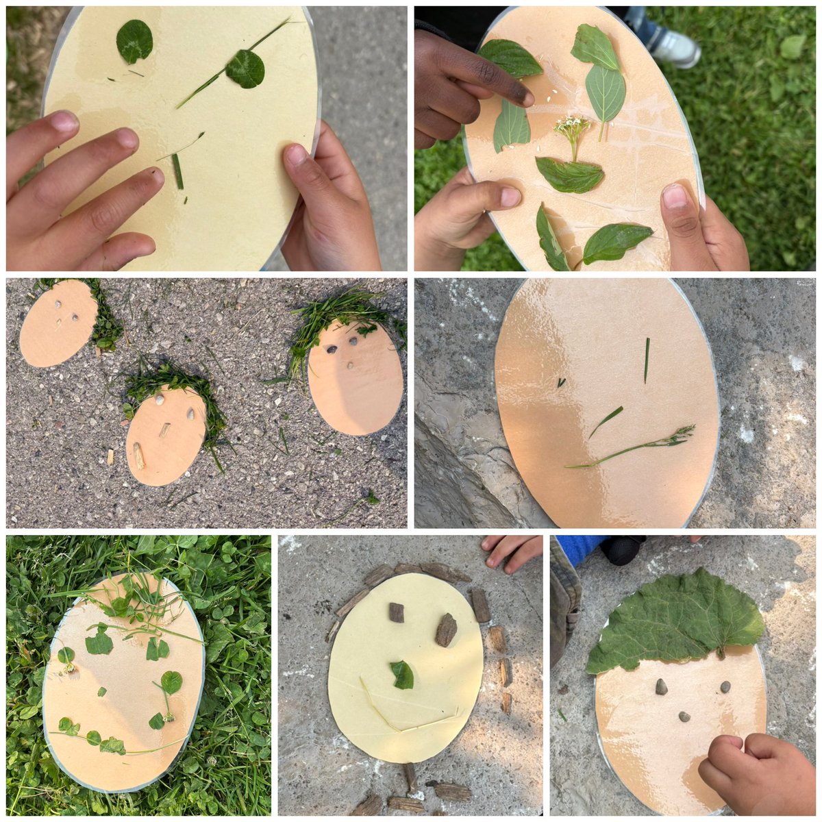 🌿✨ Our FDK learners explored self-expression through nature! Using leaves, twigs, flowers &amp; more, they created unique nature faces that celebrated beauty, individuality, and creativity—connecting deeply with the natural world. 🍃💚 #OutdoorEd #FDK #InquiryBasedLearning