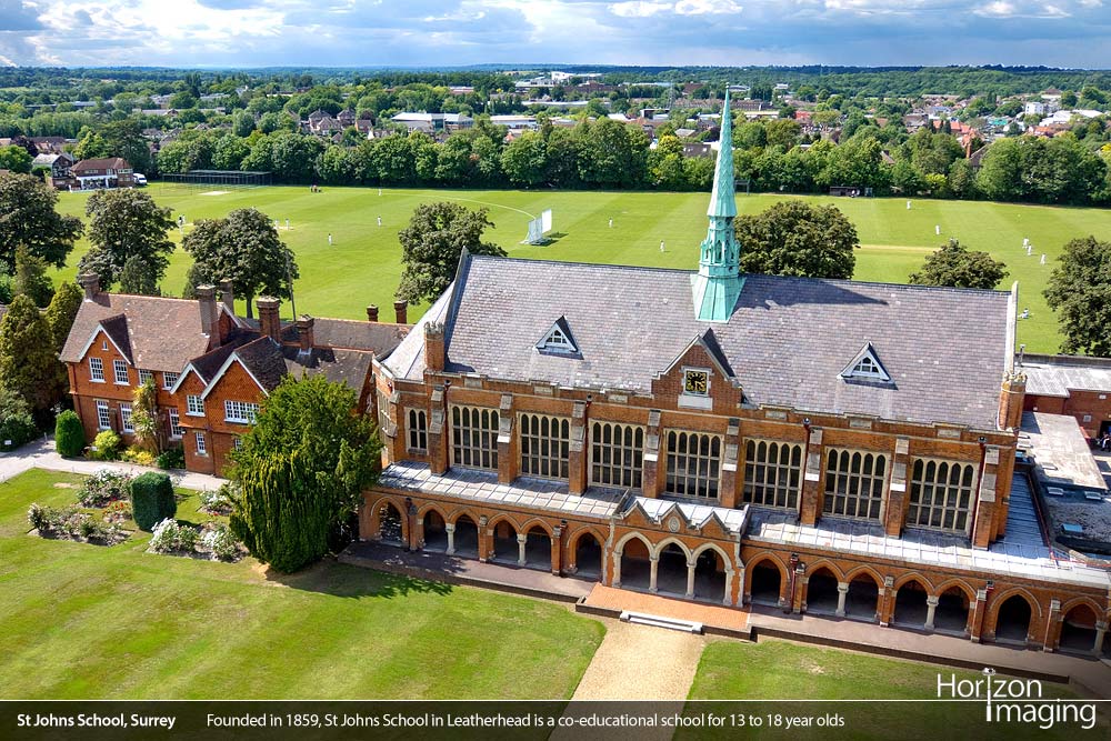 Our aerial photographs help schools to illustrate their beautiful buildings and peaceful, green locations, and in turn, our images are central to the schools’ marketing literature, both in print and on their websites.  
horizonimaging.co.uk/case-studies/s…