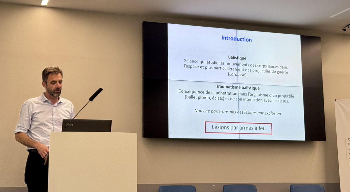Les experts MIR au <a href="/CHLeMans/">Centre Hospitalier du Mans</a> nouvelle session passionnante avec le Pr Mathieu Boutonnet médecin du service de santé des armées <a href="/santearmees/">SantéArmées</a> : tout savoir sur les « traumatismes balistiques »