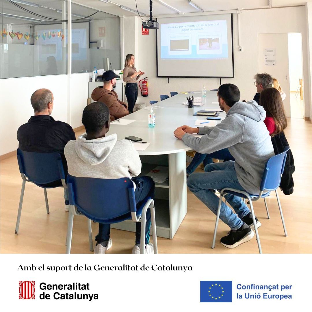 💼Busques feina i vius al Maresme?

El programa MAIS compta amb el suport de la Generalitat de Catalunya.

📍 Formació, orientació laboral i pràctiques a persones perceptores de la Renda Garantida de Ciutadania i en risc d’exclusió social.
T'informem😊

#FinancatUE #FonsUECAT