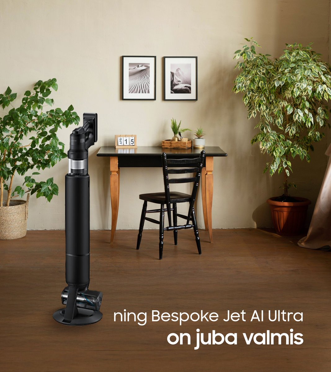 Vahel ärkad üles ja sa lihtsalt tead, et kodu vajab väga suurpuhastust, ei mingit venitamist enam!
Sellistes olukordades saad olla kindel, Bespoke Jet AI Ultra on alati valmis kiireks ja tõhusaks koristuseks. 🫡

Rohkem infot:  bit.ly/4jrcb59