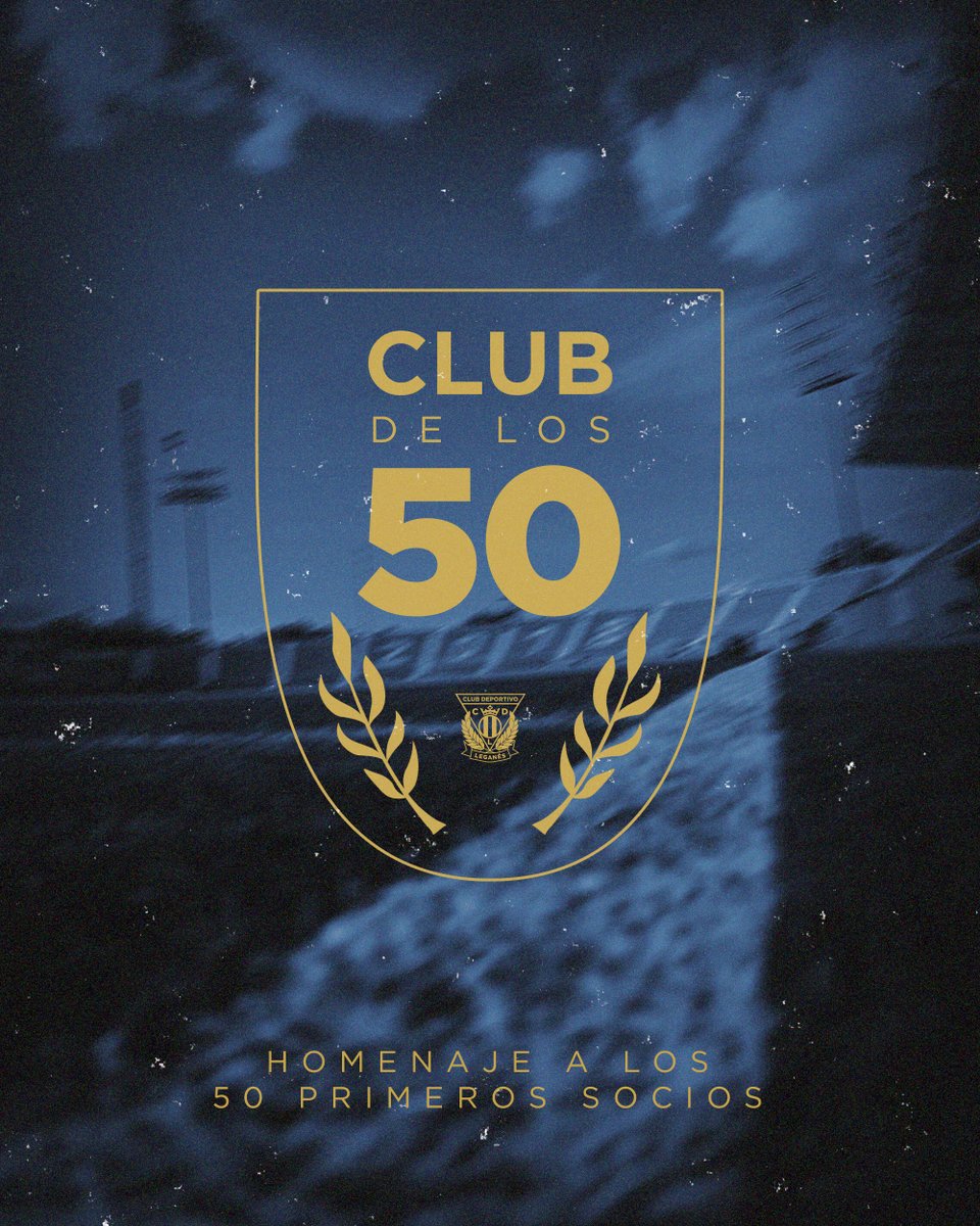 👏 El C.D. Leganés rendirá anualmente un homenaje en Butarque a sus socios más antiguos.

🤍💙 En la primera edición de este acto, que se realizará este próximo 18 de junio, se hará una entrega de insignias a los cincuenta primeros socios, que disfrutarán, además, de beneficios