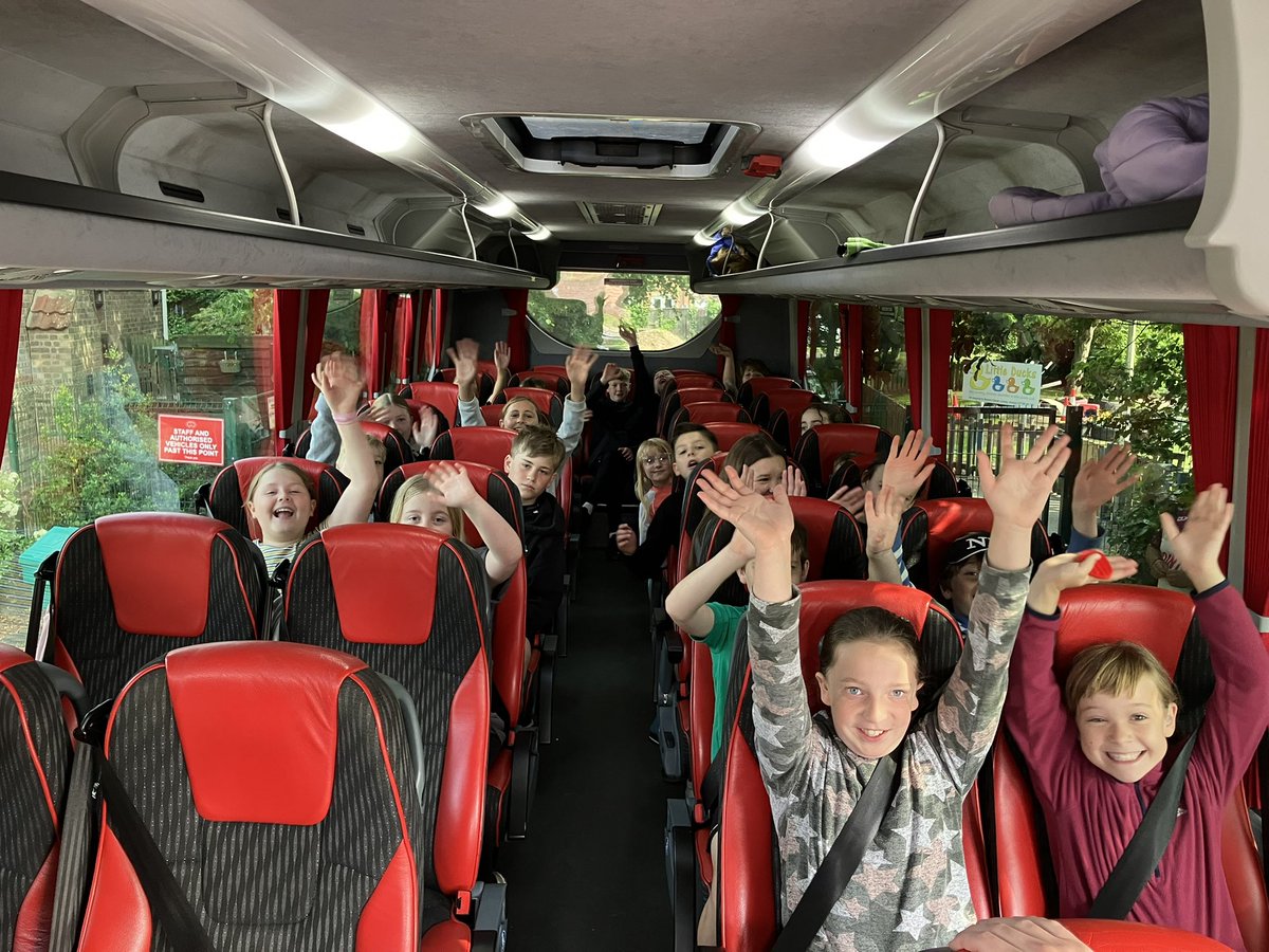 NorthDuffieldSc's tweet image. And we’re off! @BewerleyPark here we come. On the agenda today is river walking and orienteering. #SchoolResidential2025