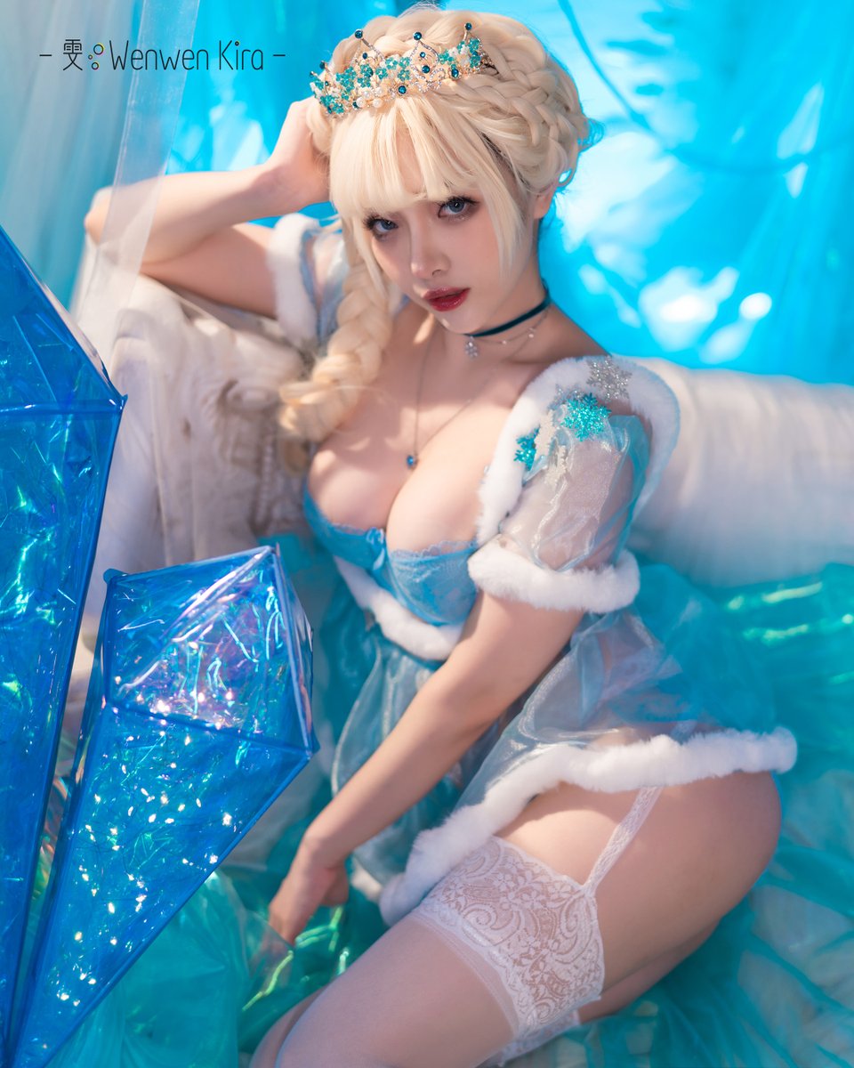 👑Can I be your Frozen princess?
❄️あなたのフローズン・プリンセスになってもいい？