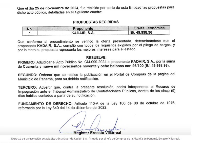¿ <a href="/Mayer/">Mayer Mizrachi</a> está beneficiando a su familia?, con $49,998.96 en el alquiler de radios.    

1. La Alcaldía de Panamá alquilará a la empresa Kadair, S.A. 110 radios digitales por  un monto de $49,998.96 
  
2. El padre y hermano  de <a href="/Mayer/">Mayer Mizrachi</a>, fueron directores y accionistas de la