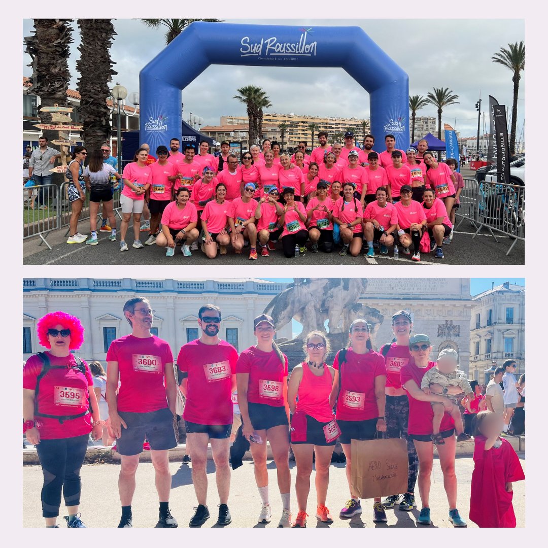 AÉSIO Santé (@aesiosante) on Twitter photo Les équipes AÉSIO Santé se sont mobilisées lors de deux temps forts sportifs : La <a href="/MontpellReine/">La Montpellier Reine</a> & Les Foulées de Sud Roussillon. Un bel élan de solidarité, de cohésion et de soutien à la lutte contre le cancer du sein. Bravo à toutes et tous ! 🏃🏻🙏#course #solidarité Les équipes AÉSIO Santé se sont mobilisées lors de deux temps forts sportifs : La <a href="/MontpellReine/">La Montpellier Reine</a> & Les Foulées de Sud Roussillon. Un bel élan de solidarité, de cohésion et de soutien à la lutte contre le cancer du sein. Bravo à toutes et tous ! 🏃🏻🙏#course #solidarité