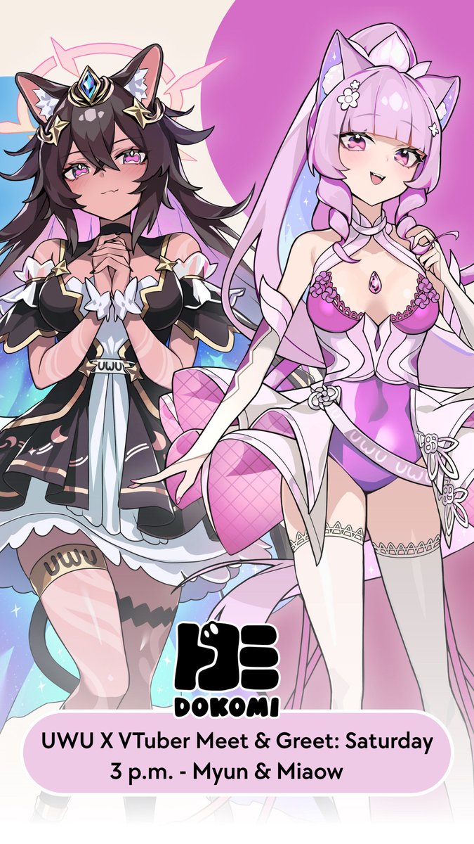 Meet &amp; Greet am <a href="/uwudrink/">UWU®</a> Stand

Ihr könnt  <a href="/Myunchen_/">Myun 🌙</a> und mich hier treffen

📍Halle 10 Stand 10F32 
📆Sa, 07.06. - 15:00 bis 16:00 Uhr

Wir unterschreiben euch eure UwuDosen und haben tolle Uwu Autogrammkarten dabei 💜
