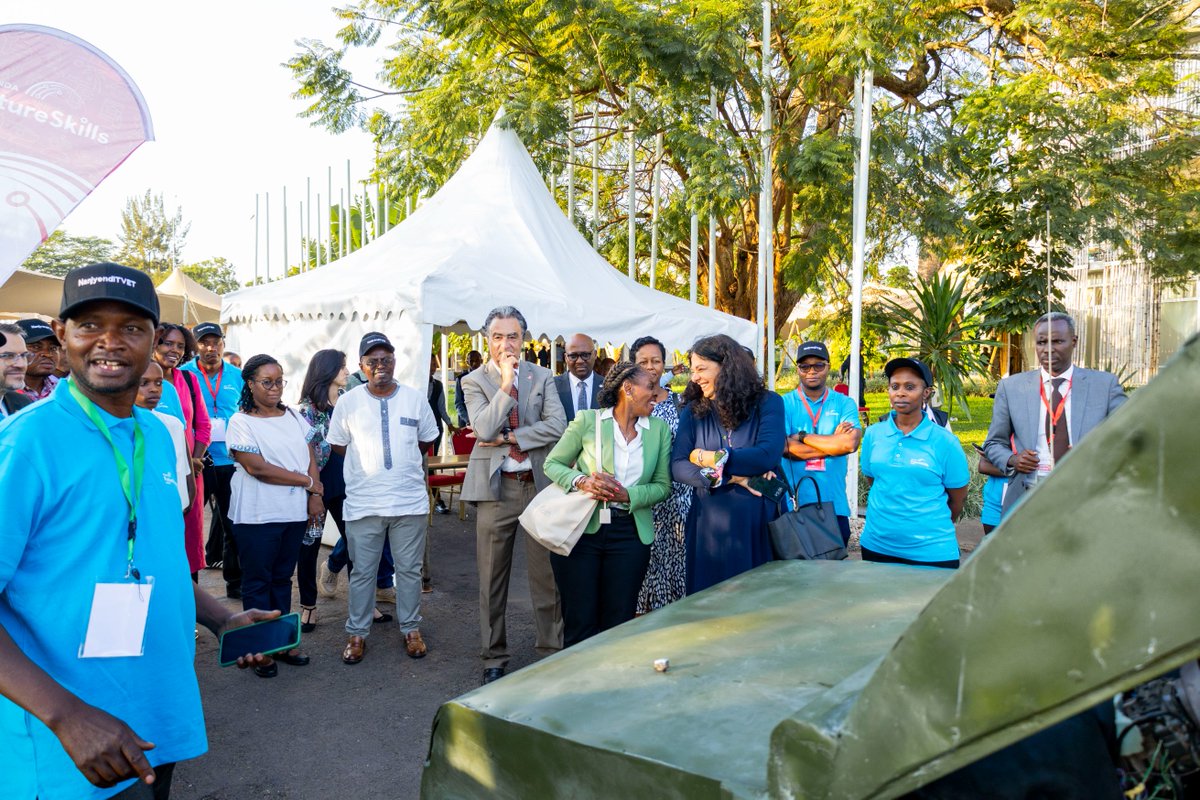 EU Delegation to Rwanda (@euinrw) on Twitter photo At #TVETExpo2025, we see how skills & innovation are driving economic transformation!
🇪🇺 In partnership with <a href="/RTB_Rwanda/">Rwanda TVET Board</a> supports the youth with skills they need for labour market—from tourism & hospitality to health & agriculture. #GlobalGateway #FutureSkillsForum #NanjyendiTVET At #TVETExpo2025, we see how skills & innovation are driving economic transformation!
🇪🇺 In partnership with <a href="/RTB_Rwanda/">Rwanda TVET Board</a> supports the youth with skills they need for labour market—from tourism & hospitality to health & agriculture. #GlobalGateway #FutureSkillsForum #NanjyendiTVET