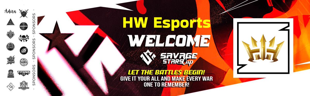 HW Esports (@hw_esport) on Twitter photo We’re locked in and ready to fight in the Savage Stars Cup💥 #CrownYourDestiny
<a href="/savagestarscup/">Savage Stars Cup</a> We’re locked in and ready to fight in the Savage Stars Cup💥 #CrownYourDestiny
<a href="/savagestarscup/">Savage Stars Cup</a>