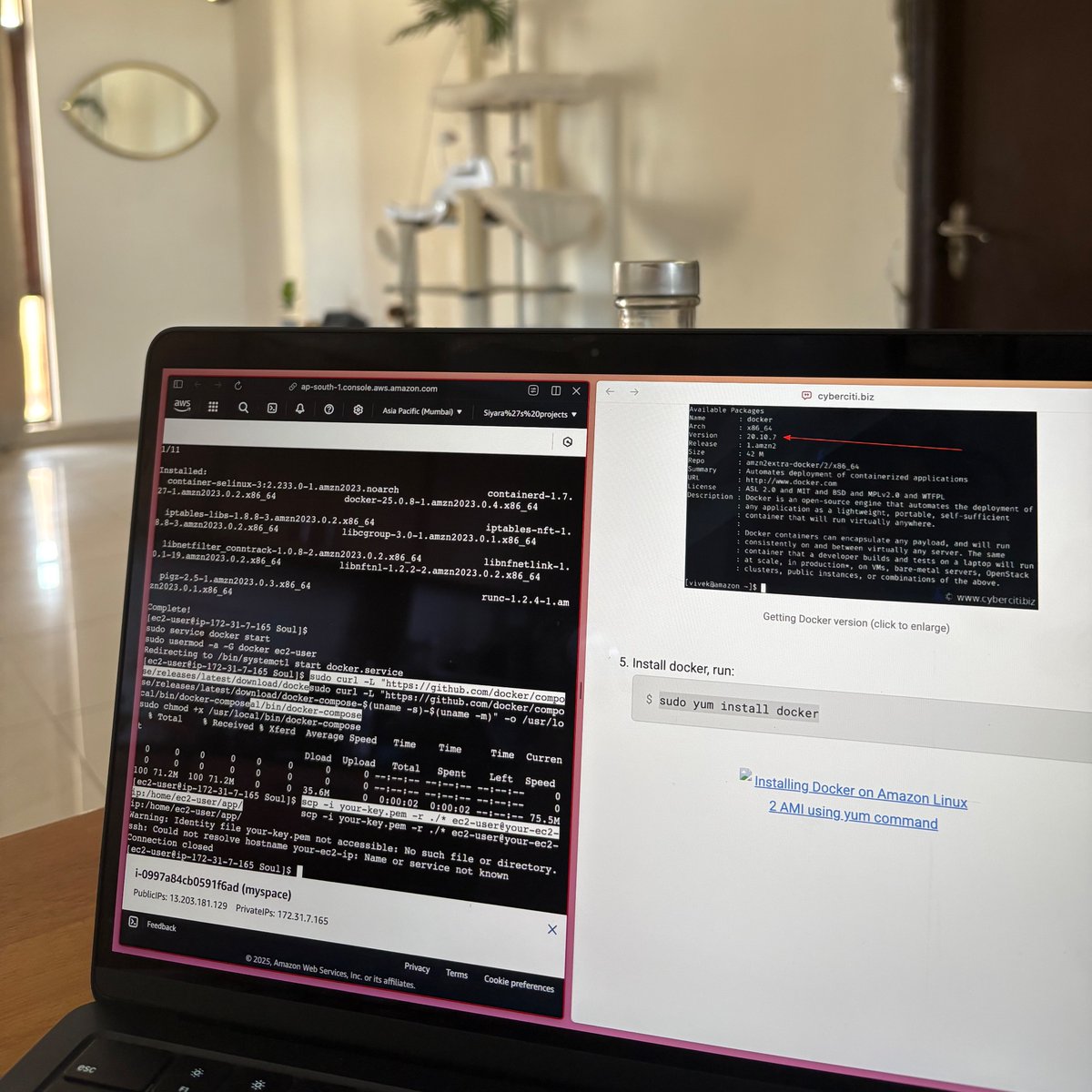 While making apps with Cursor is easy today

Hosting it on your own domain still has to be done through the EC2+Docker combo 🥵😢

Anyway to reduce this headache with vibe coding?