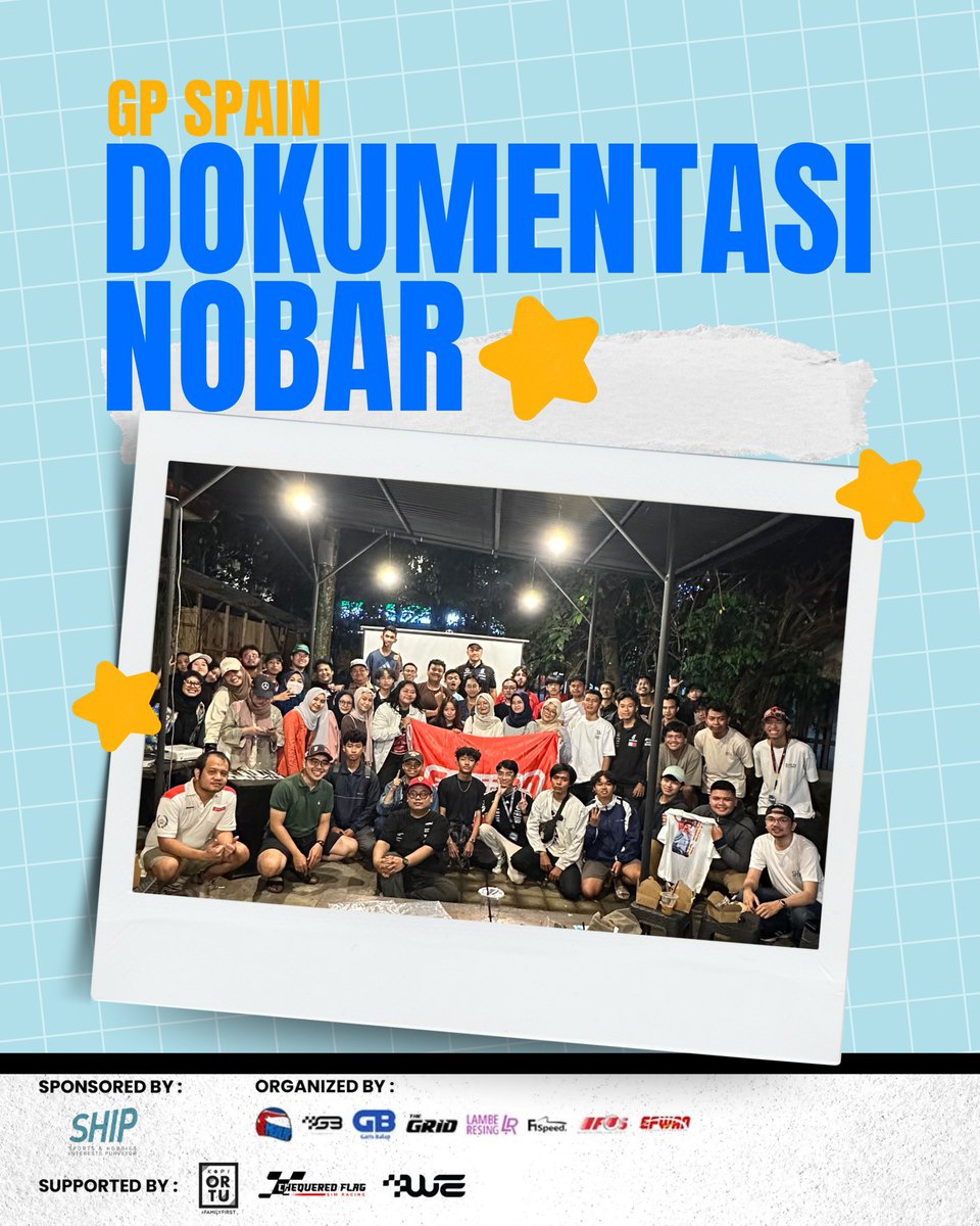 BREAK THE RECORD!!!

GP SPAIN Mengukir sejarah di EFWAN Malang Raya, dengan menjadi NOBAL GP Terbanyak di Malang. Hampir mendekati 100 orang, gila gak tuhhh.