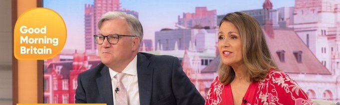 RATINGS! Good Morning Britain had its HIGHEST figures this year, peaking at almost 1 MILLION of you watching. 

Our highest ratings since last year’s election special 🙌🏼Thanks to a great team and YOU the viewers!