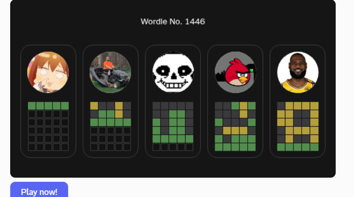 what the hell lebron wordle