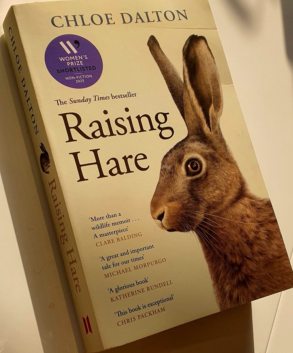 Selena (@selena888uk) on Twitter photo My copy of Raising Hare isn't pristine now but still lovely in evening light. A story of a hare taming a human. A story of trust, wonder, learning, beauty & hope. Marvellous pick for Waterstones Non-Fiction Book of the Month 🥰 Come ask us <a href="/GuildfordBooks/">Waterstones Guildford</a> about it! <a href="/chloedaltonuk/">Chloe Dalton</a> My copy of Raising Hare isn't pristine now but still lovely in evening light. A story of a hare taming a human. A story of trust, wonder, learning, beauty & hope. Marvellous pick for Waterstones Non-Fiction Book of the Month 🥰 Come ask us <a href="/GuildfordBooks/">Waterstones Guildford</a> about it! <a href="/chloedaltonuk/">Chloe Dalton</a>