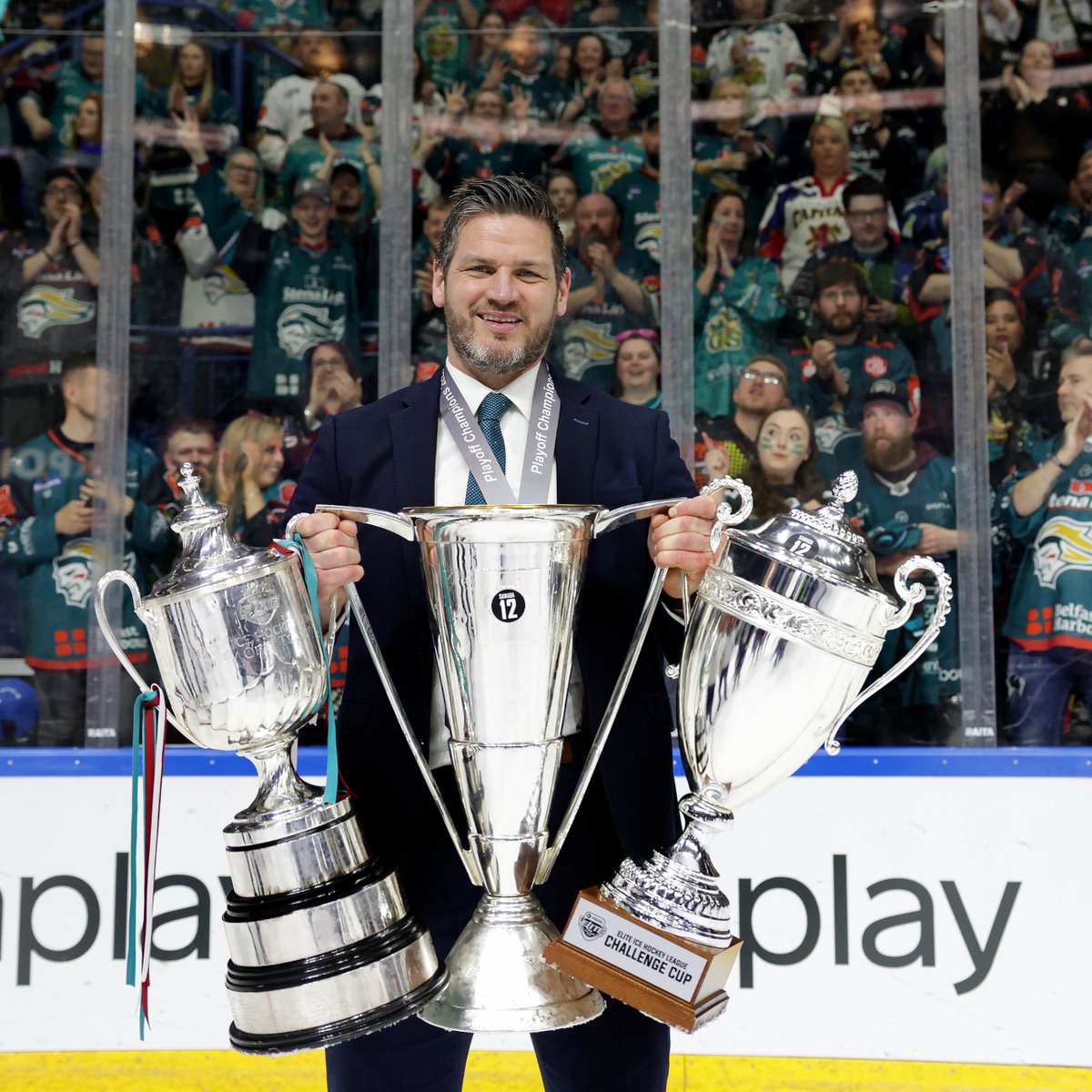 BelfastGiants's tweet image. 📰 𝐆𝐈𝐀𝐍𝐓 𝐍𝐄𝐖𝐒 📰

We are proud to announce the retirement of the #47 jersey in honour of long-time captain and current Head Coach, Adam Keefe 👏

The jersey retirement ceremony will take place ahead of Keefe’s much-anticipated testimonial at @SSEBelfastArena on Sunday 8…