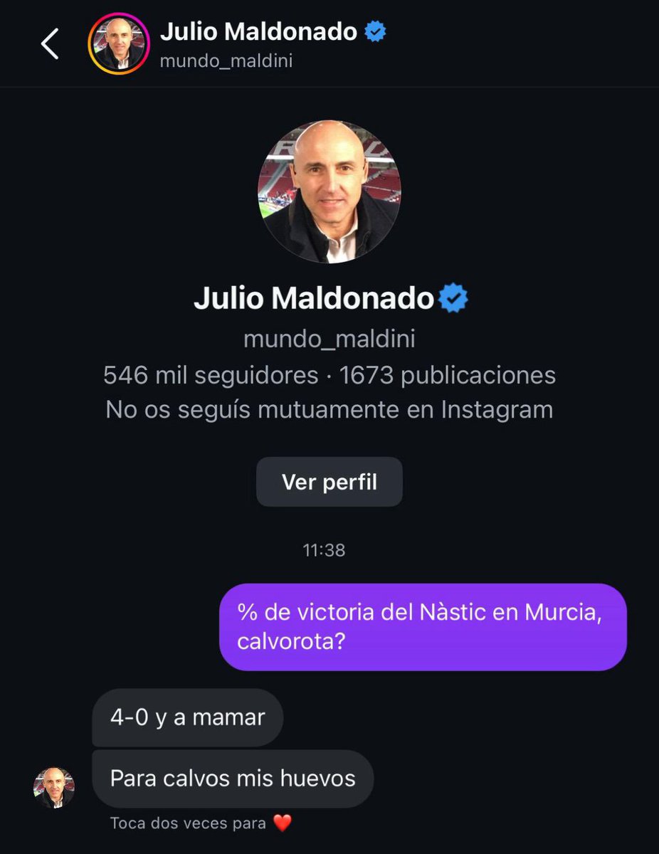 seisamable's tweet image. No me parece ni medio normal el trato de uno de vuestros colaboradores al Nàstic, @MovistarFutbol @MundoMaldini