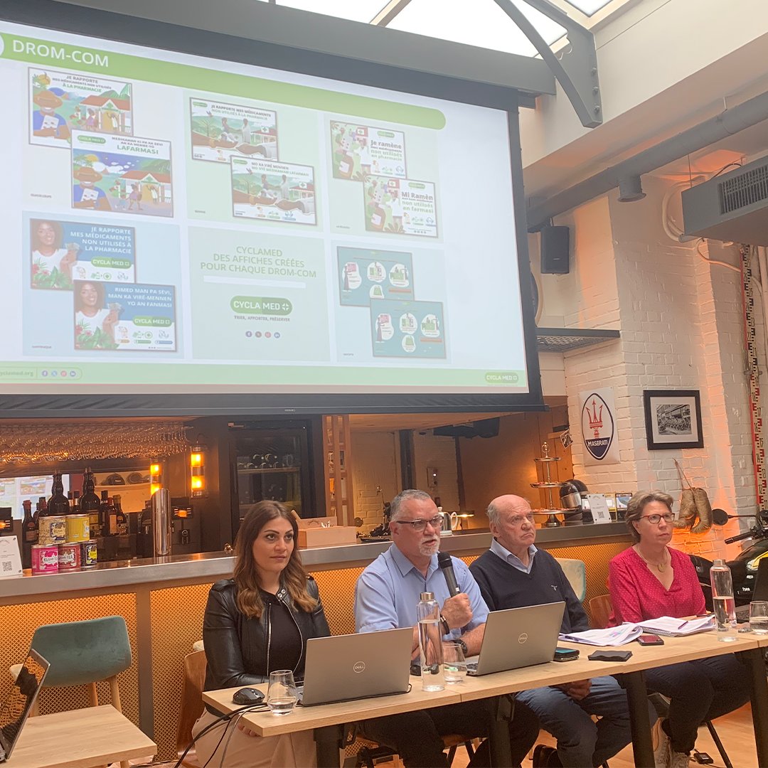 [#ConférenceDePresse] Laurent Wilmouth, Directeur général de <a href="/Cyclamed_France/">Cyclamed</a> explique : "Nos actions dans les DROM-COM sont une priorité pour Cyclamed et nous permettent de renforcer notre engagement environnemental sur ces territoires."