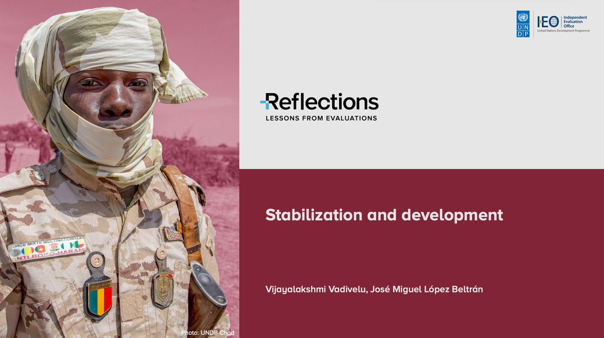 New Report: 
In the past two decades, UNDP has supported stabilization programmes of varying scale and scope in 15 countries, including Somalia and Burkina Faso. 

The lessons presented here focus on the UNDP stabilization programme approach, linkages to development