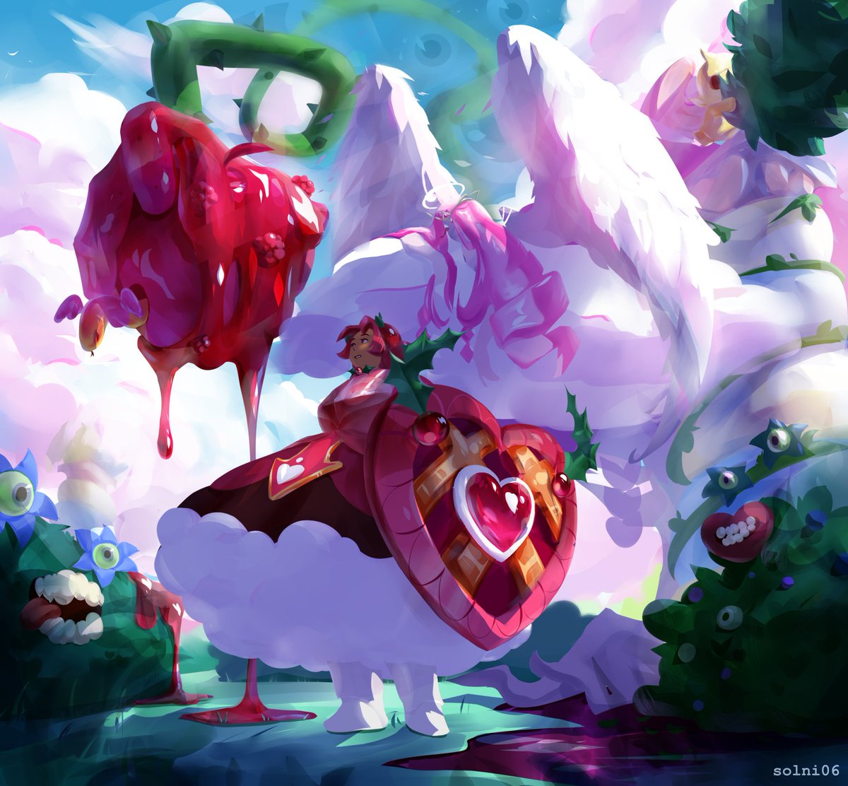 Exams are over, I'm back 💗

#eternalsugarcookie #hollyberrycookie #crk #cookierunkingdom