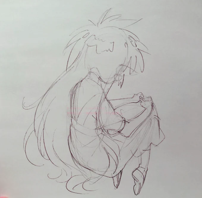 #後ろ姿からしか得られない栄養があるので見た人も貼る 過去絵みるくさん