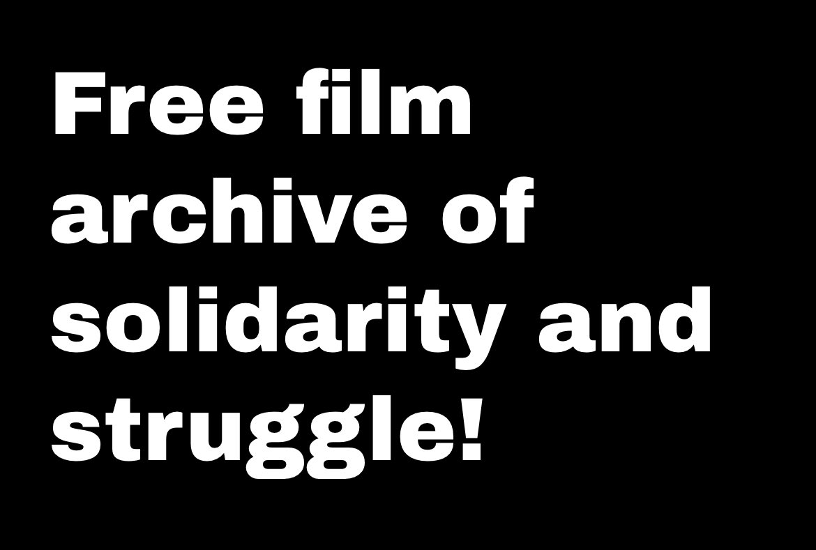 [THREAD] Pour un cinéma communiste, révolutionnaire et complètement gratuit d'accès, une solution : Solidarity Cinema Archive. 

(Je fais le thread ici pour avoir un maximum de visibilité, n'hésitez pas à le partager)