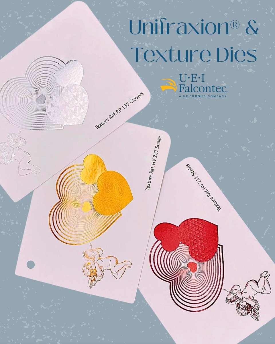 Take a closer look at our Foiling In Love project! 💘

This brochure, crafted in collaboration with our client, highlights a selection of Textures and Unifraxion patterns that can be incorporated into foil blocking or embossing dies! 

📧salesuk@ueigroup.com