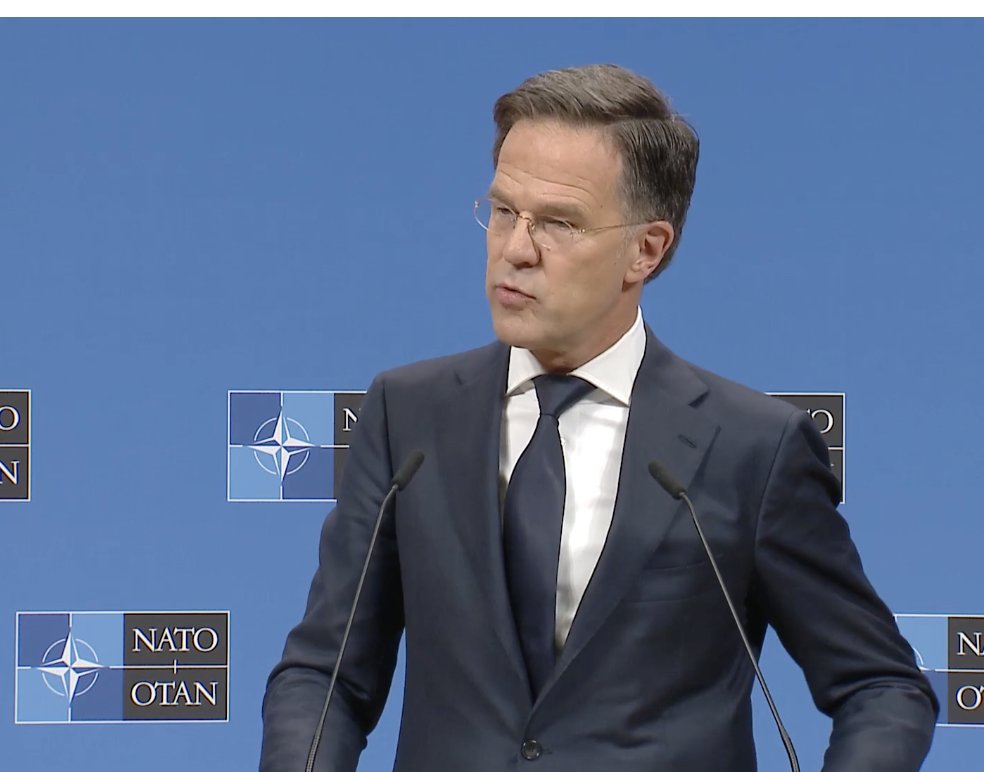 Teri Schultz (@terischultz) on Twitter photo JUST IN:
#NATO chief Mark Rutte clears up long speculation about whether Ukrainian President Zelenskyy will be invited to the summit or just to some side events, evidently under US pressure.
Rutte answers <a href="/AlexandravonNah/">Alexandra von Nahmen</a>'s question by revealing he has invited Zelenskyy. JUST IN:
#NATO chief Mark Rutte clears up long speculation about whether Ukrainian President Zelenskyy will be invited to the summit or just to some side events, evidently under US pressure.
Rutte answers <a href="/AlexandravonNah/">Alexandra von Nahmen</a>'s question by revealing he has invited Zelenskyy.