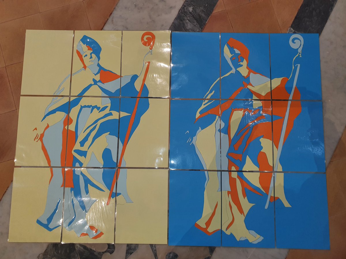 bcm_girolamini's tweet photo. Nell'ambito del progetto per il #Pianodellearti del #miur, piccoli artisti ai #Girolamini si sono cimentati nella riproduzione di opere d'arte, con risultati incredibili! #GiocoMW #MuseumWeek #BambiniNeiMusei #EducazioneCreativa #Edutainment #GiocareeImparare #GameMW https://t.co/7BwXPrMORF