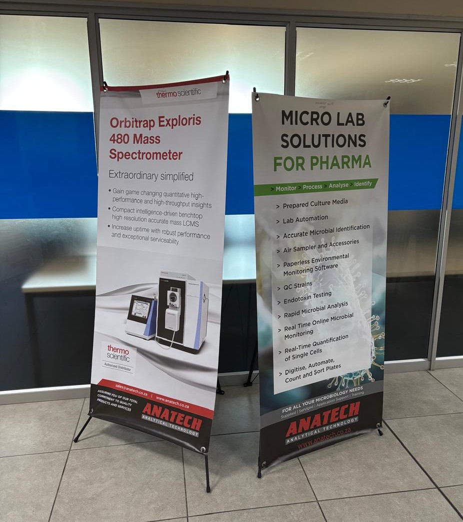 AnaTech17's tweet image. Anatech was proud to be part of Friday’s Journal Club at Wits on 30 May 2025 🔬📚
Our stand featured some of the latest innovations in scientific instrumentation and consumables 🧪🧫
Thank you to everyone who stopped by 👩🔬👨🔬
#Anatech #WitsJournalClub #WebChanges
