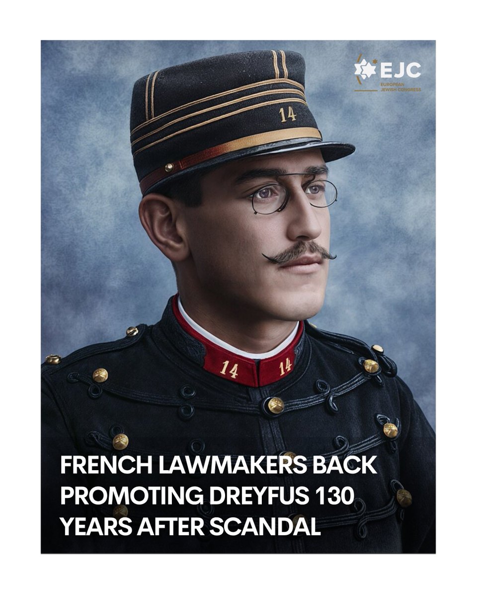 We welcome the unanimous decision of the French Parliament to posthumously promote Captain Alfred Dreyfus to the rank of Brigadier General, 130 years after his wrongful conviction in one of the most infamous antisemitic scandals in modern European history.

This symbolic act is a