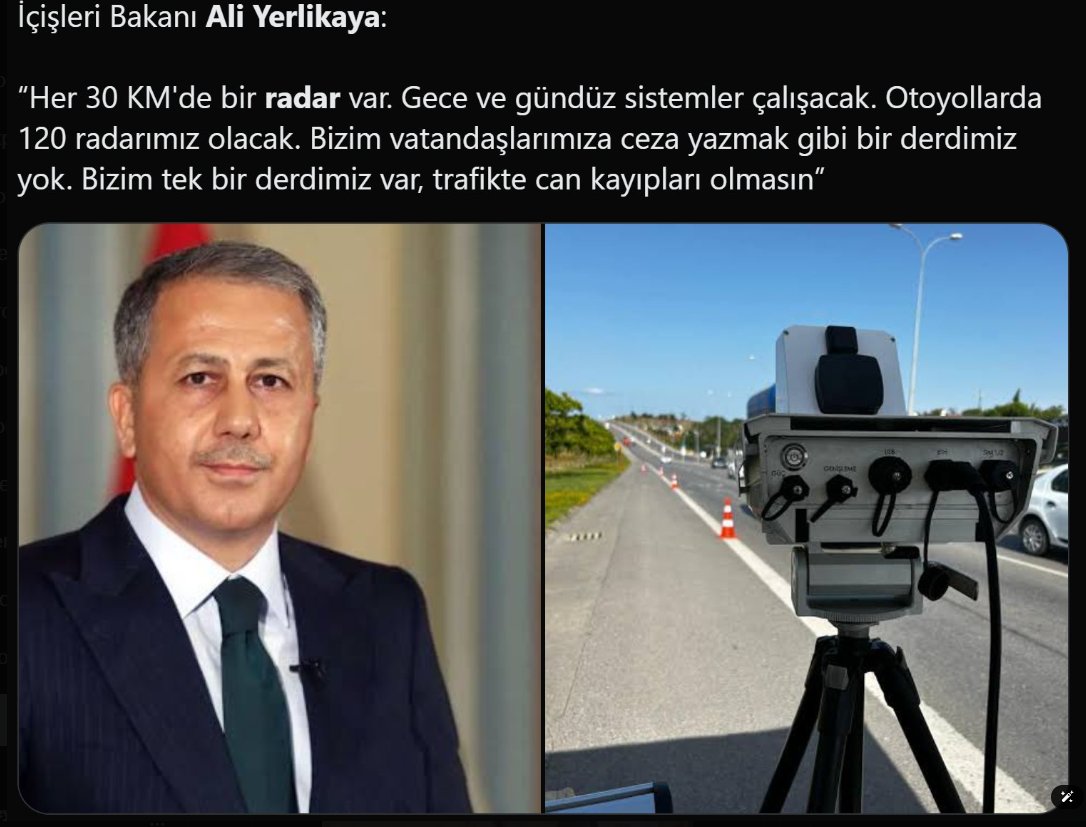 Biz amacınızdan çok eminiz de mesela trafikte can alanlar için planınız ne, mesela #zehrakınık ????