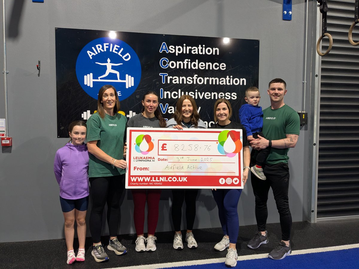 A huge thank you to everyone at Airfield Active who raised an amazing £8258.76 through their HardRox &amp; Lent step challenge.

A huge thank you to Nathan and everyone who helped to organise the events and of course to everyone who took part in the challenges!