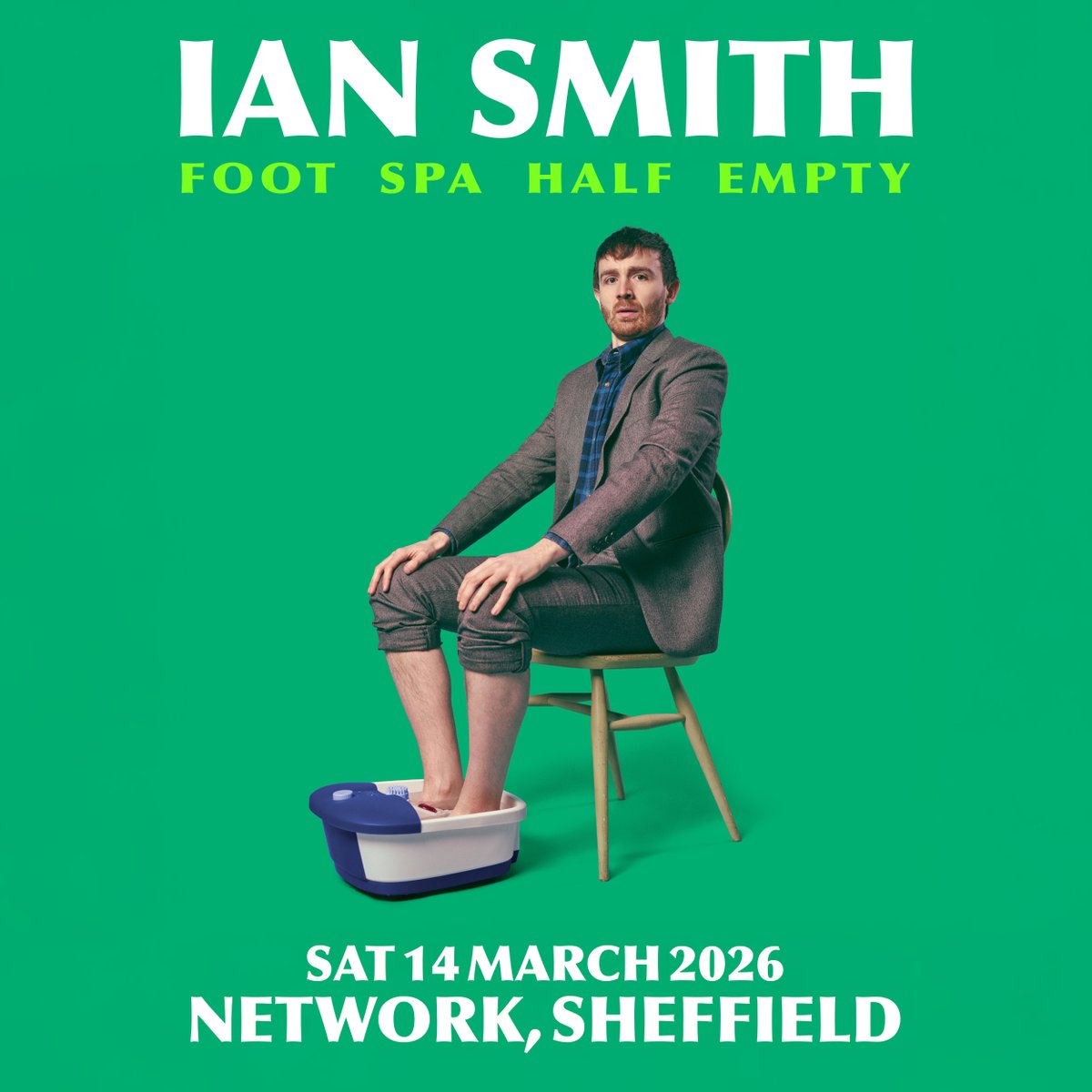 New Show - <a href="/Iansmithcomedy/">Ian Smith</a> 🚨

Edinburgh Comedy Award nominee (and co-host of the Northern News podcast) Ian Smith heads back out on tour with a new show about stress, love and buying a magic spell off Amazon!

Tickets go on sale Friday @ 10am from: leadmill.co.uk/event/ian-smit…