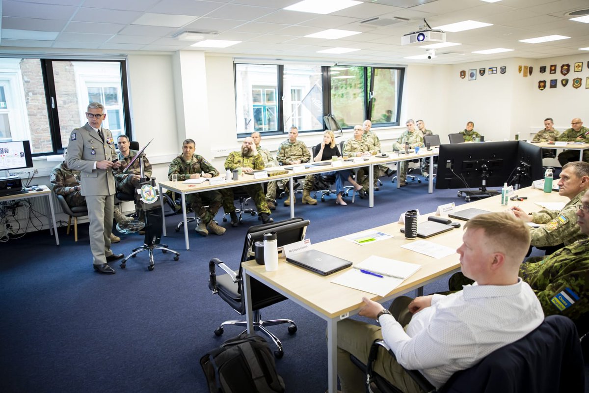 French Forces in Estonia (@frforcesestonia) on Twitter photo 🇫🇷 This week, MG Pierre spoke at <a href="/BALTDEFCOL/">BalticDefenceCollege</a> in Tartu as part of the Security Strategy module, sharing the French strategic vision with multinational officers — fostering dialogue and inspiring tomorrow’s leaders.
📷: Mr Radio Saar / BDC
#BalticDefenceCollege #WeAreNATO 🇫🇷 This week, MG Pierre spoke at <a href="/BALTDEFCOL/">BalticDefenceCollege</a> in Tartu as part of the Security Strategy module, sharing the French strategic vision with multinational officers — fostering dialogue and inspiring tomorrow’s leaders.
📷: Mr Radio Saar / BDC
#BalticDefenceCollege #WeAreNATO