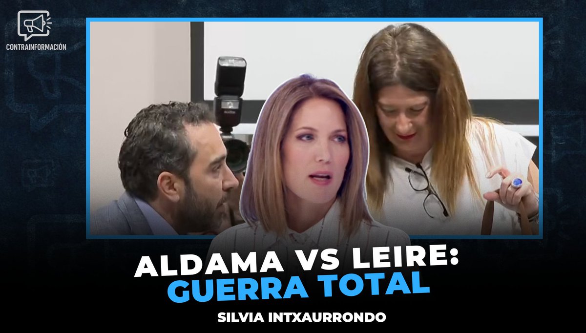 ALDAMA ESTALLA contra Leire Díez: “¡Es una MENTIROSA!”.

Youtu.be/VBGNoO2CkVY

Silvia Intxaurrondo y Mateo Balín desenmarañan uno de los episodios más turbios de la política y el poder en la sombra.