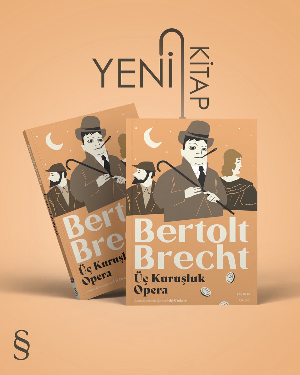 EverestKitap's tweet photo. Modern tiyatronun ezber bozan eserlerinden biri…

Üç Kuruşluk Opera, yalnızca Bertolt Brecht’in değil, sahne sanatlarının da dönüm noktalarından biri. Londra’nın sisli arka sokaklarında geçen bu kara mizah dolu hikâye, erdemle suçun, iyilikle kötülüğün iç içe geçtiği bir dünyada geçiyor. Hiç kimse tam anlamıyla masum değil; herkesin bir bedeli var; kimi zaman üç kuruş kimi zaman daha fazlası.

Brecht’in sahneyle seyirci arasındaki görünmez duvarı yıkan etkileyici anlatımı, sizi yalnızca bir gösteriye değil, sorgulamaya, yüzleşmeye ve belki de rahatsız olmaya çağırıyor.

Adaletin pazarlık konusu olduğu, ahlakın ucuzladığı, müziğin ve ironinin direnişe dönüştüğü bu sahnede yerinizi almaya hazır mısınız?

Bertolt Brecht’ten “Üç Kuruşluk Opera” kitap satılan her yerde!

Çeviren: İclal Cankorel

#everestyayınları #yenikitap #bertoltbrecht 

https://t.co/q5pt4GSLws
