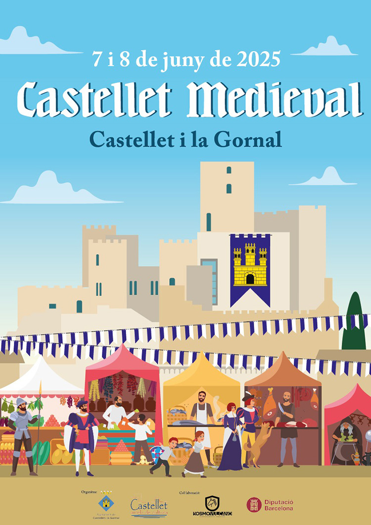 socpetit.cat/castellet-medi…
Viu l'edat mitjana en família! El 7 i 8 de juny arriba Castellet Medieval amb espectacles, mercat i activitats per a tots!
#CastelletMedieval #AltPenedès #PlansEnFamília #FestaMedieval #Socpetit #TurismeFamiliar