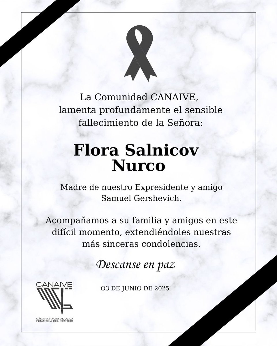 Cámara Nacional de la Industria del Vestido (@canaive) on Twitter photo 