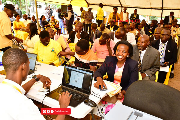 Daily Monitor (@dailymonitor) on Twitter photo PHOTOS: Mackline Asiimire has picked nomination forms from the NRM secretariat, expressing interest in representing the people of Igara West Constituency in the upcoming general election. #MonitorUpdates
📸: <a href="/abubakerlubowa/">Lubowa Abubaker</a> PHOTOS: Mackline Asiimire has picked nomination forms from the NRM secretariat, expressing interest in representing the people of Igara West Constituency in the upcoming general election. #MonitorUpdates
📸: <a href="/abubakerlubowa/">Lubowa Abubaker</a>