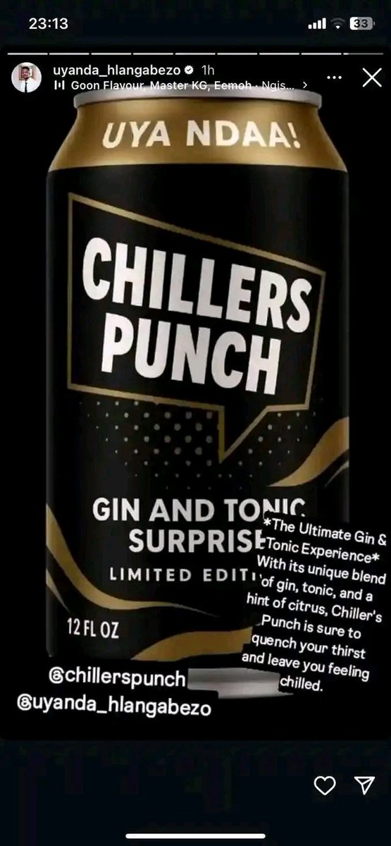 All the tym when I'm watching Uyanda's videos I'm crying 

CHILLERS FOR UYANDA 
HEE NDAA UYANDA 

#UyandaHlangabezo 
#ChillersPunchLimitedEdition