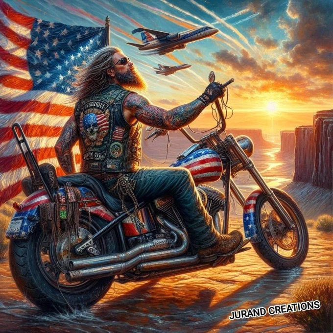 Good morning folks . Ride to live. Live to ride. America that’s what’s it’s all about. Freedom