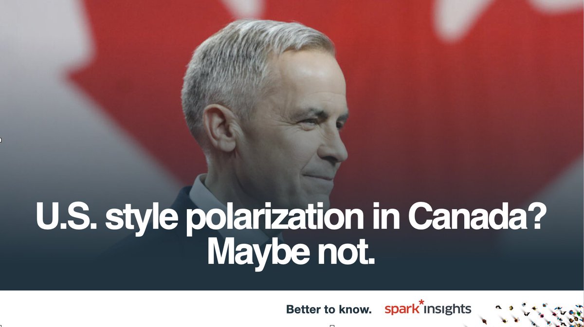 spark*advocacy (@spark_advocacy) on Twitter photo Most voters in Canada don’t want to choose sides - they prefer to choose solutions. So far, Carney is drawing optimism and limiting political polarization in Canada.
Read more from <a href="/bruceanderson/">Bruce Anderson</a>, and see the spark*insights survey results: sparkadvocacy.ca/insights/2025/… Most voters in Canada don’t want to choose sides - they prefer to choose solutions. So far, Carney is drawing optimism and limiting political polarization in Canada.
Read more from <a href="/bruceanderson/">Bruce Anderson</a>, and see the spark*insights survey results: sparkadvocacy.ca/insights/2025/…