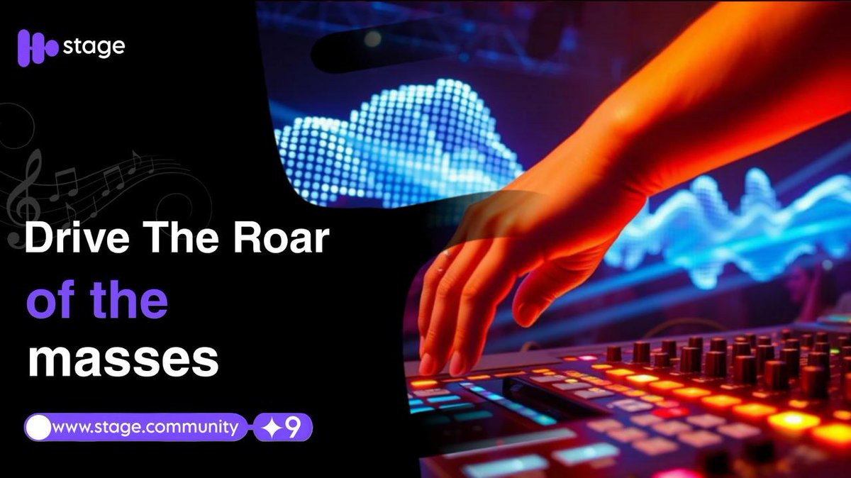 You’re not just spinning tracks—you’re commanding the vibe of thousands. 🎧🔥
Slide the fader, direct the energy, and watch as every vote fuels the collective roar of the crowd.
On Stage, your mix is the master controller—raise the stakes, rally your fans, and own the moment from