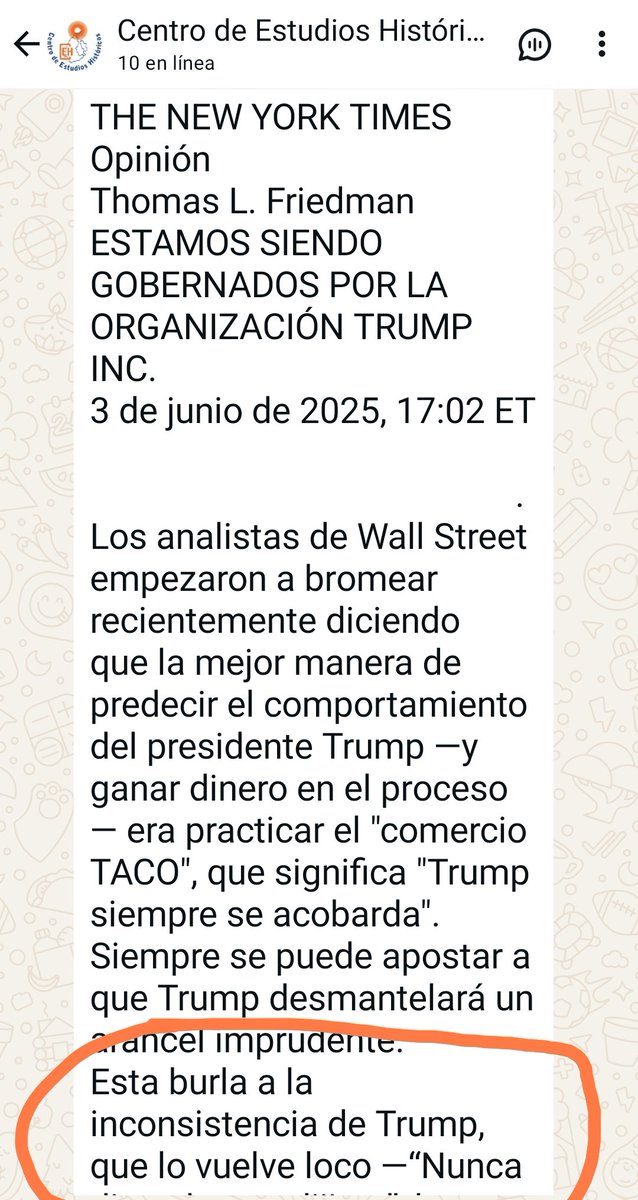 El comportamiento de TRUMP es la de una persona con TPN. Bastaría que un buen psiquiatra lo confirme. El TPN es el Trastorno Narcisista de la Personalidad. Lo que hoy dicen y hacen, mañana se retractan y lo niegan. No están bien de la cabeza. Mundo en alto riesgo.