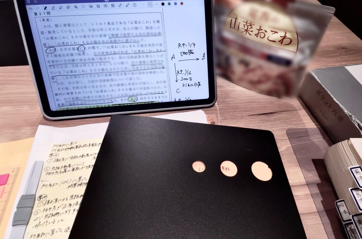 債権わからなーい( ĭ ⩊ ĭ )山菜おこわ！