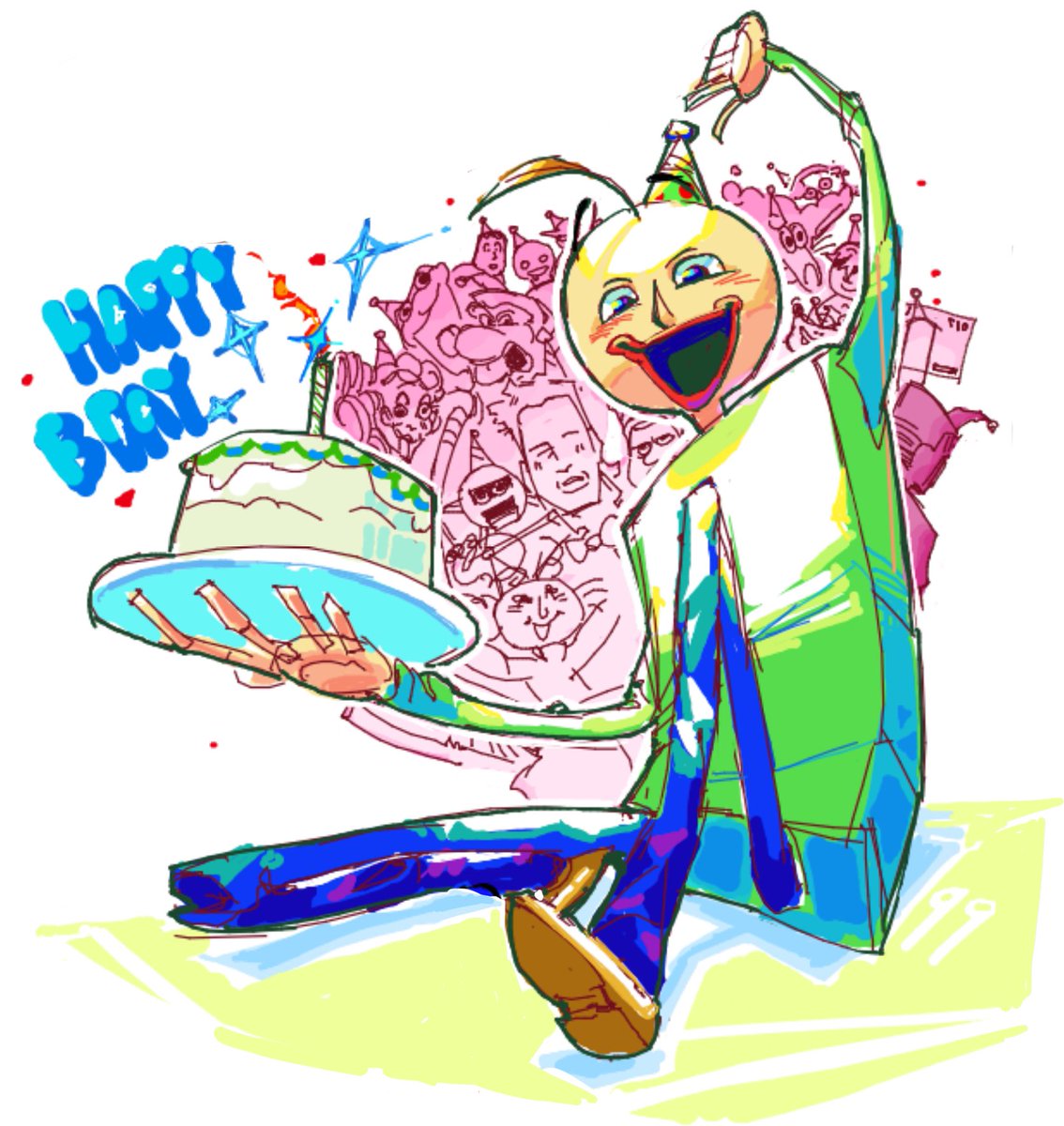 this was mine!! 🎉

#baldisbasics