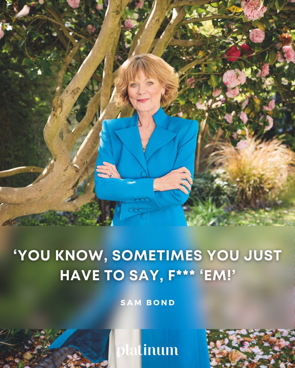 Making Queen Camilla roar with laughter isn't the only skill of the legendary Sam Bond - from dealing with grief to her newfound love for Pilates, she chats to Gemma Calvert to share the ultimate tell-all in our June issue 🌻

Shop the issue - on sale until Friday!