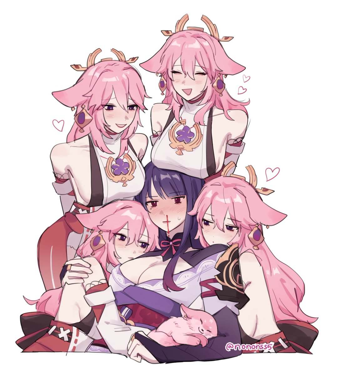 nononss5's tweet image. c4 miko #eimiko