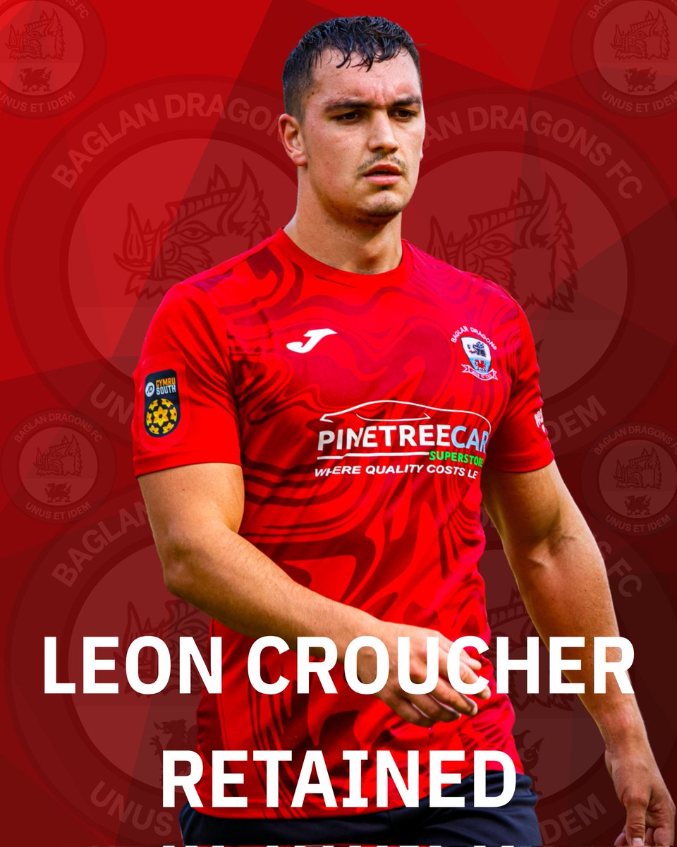 We're happy to confirm that Leon Croucher has committed to the Dragons for the 25-26 season

Croucher is a full blooded centre half who puts his body on the line for his side. We can't wait to see him back on the pitch from July